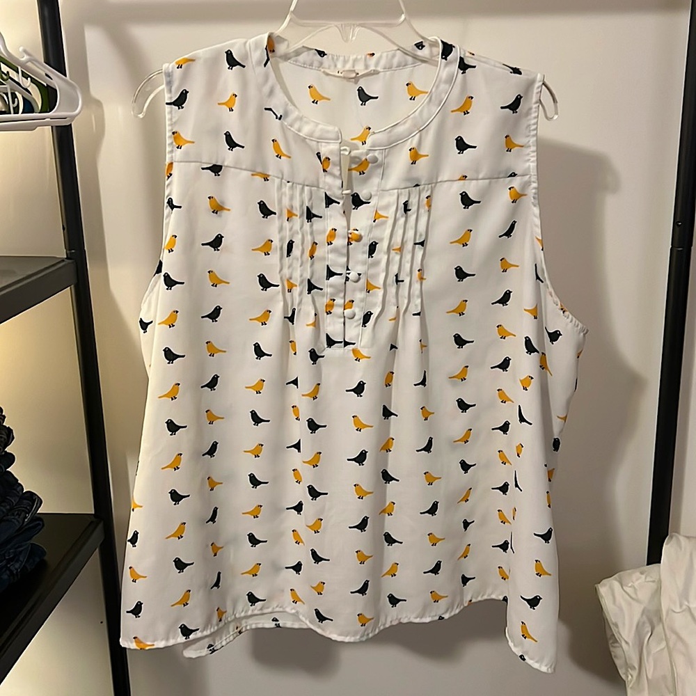 Sleeveless Blouse, 2X